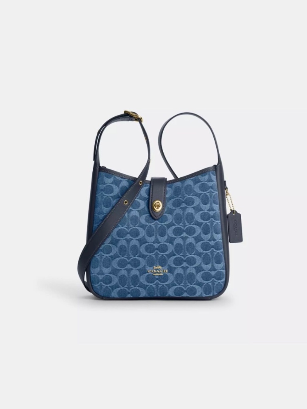 Coach Hadley Convertible Crossbody Bag In Signature Denim
